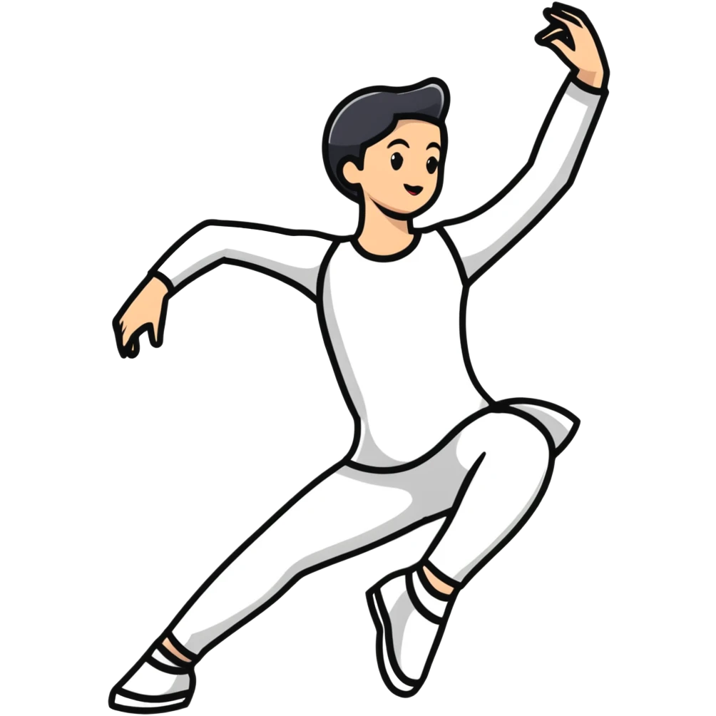 happy person dancing emoji