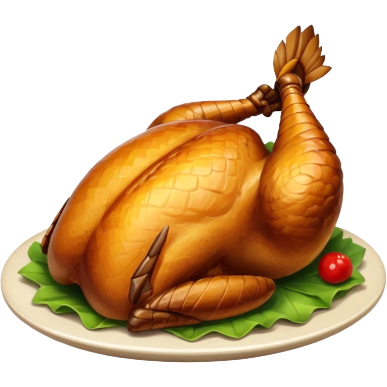Cooked baked twenty bird stars emoji