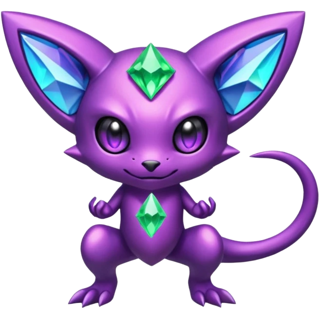 Genesect-Sableye-Mew-fusion emoji