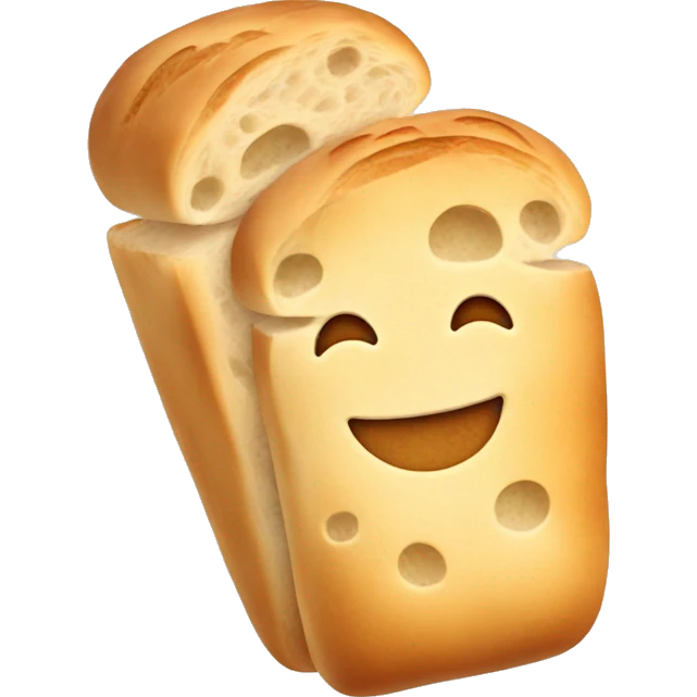 ciabatta bread emoji