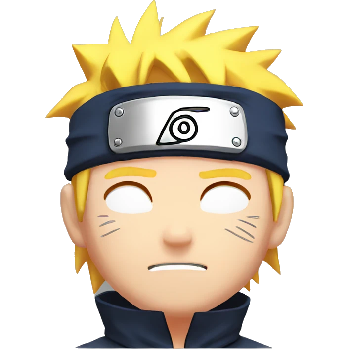 tired naruto emoji