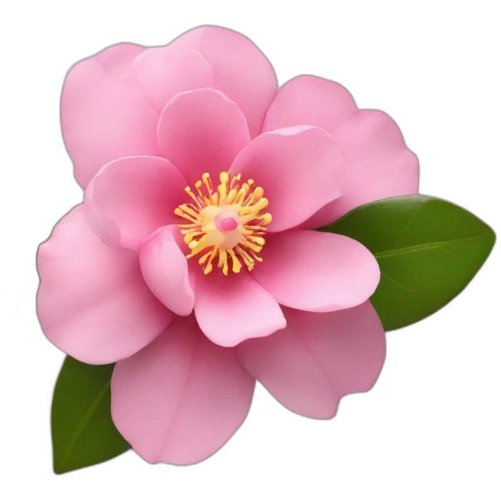 Camelia fleur emoji