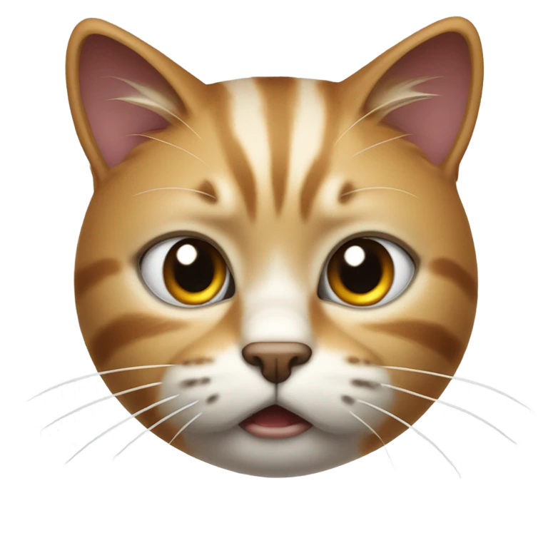 Angry cat emoji