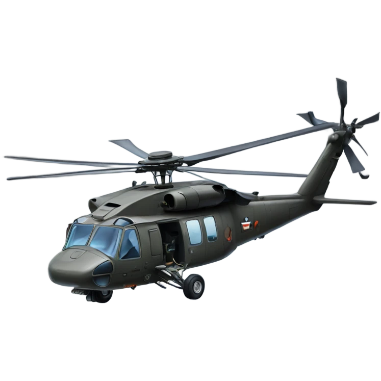 Blackhawk helicopter emoji