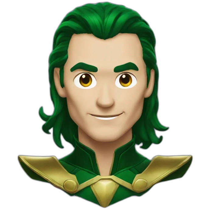 loki de marvel énervé emoji