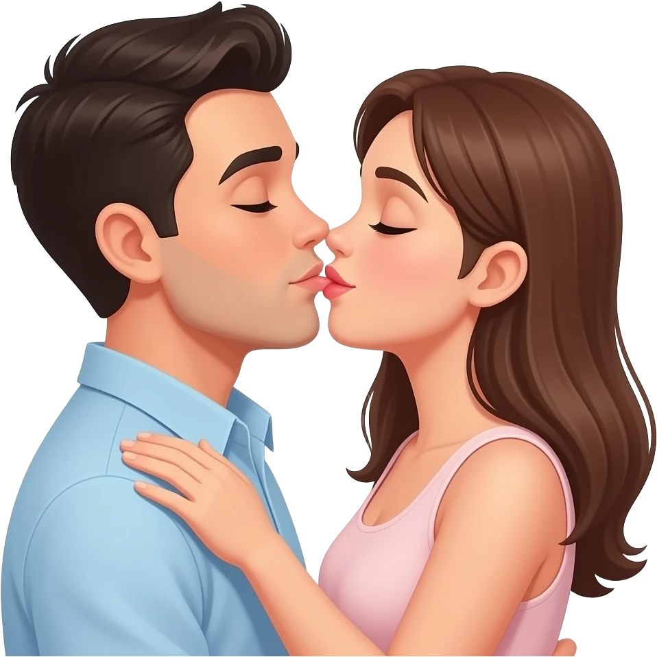 2 maked at sex emoji