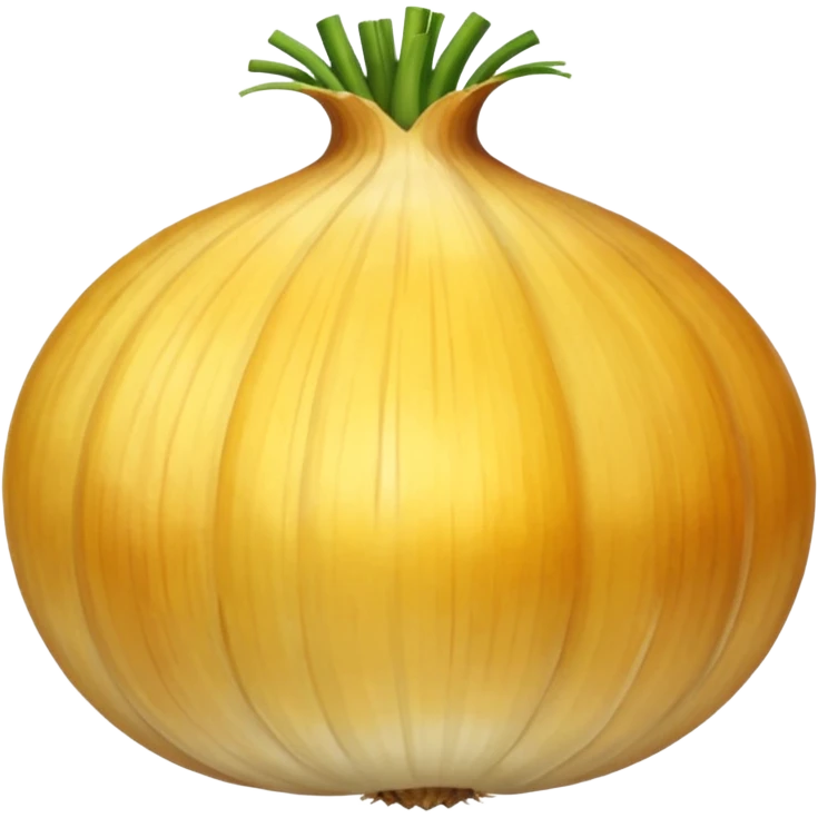 Yellow onion emoji