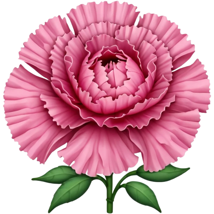 carnation simple emoji