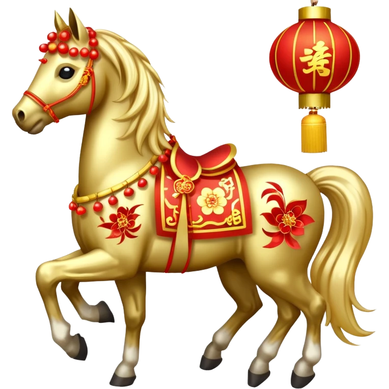 Chinese new year horse emoji