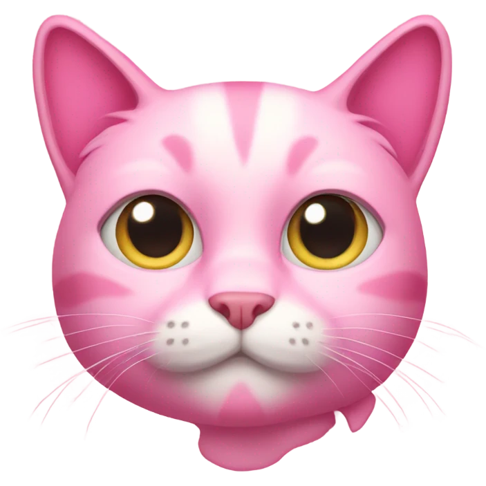 pink cat emoji