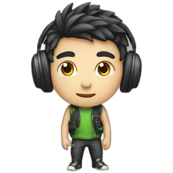 Gamer boy emoji
