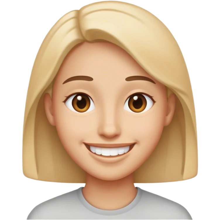 Smile to straight face emoji