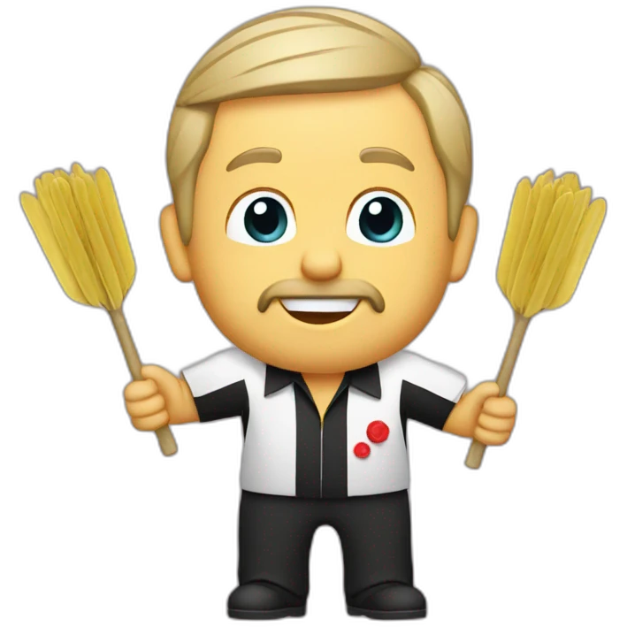 Darts club emoji