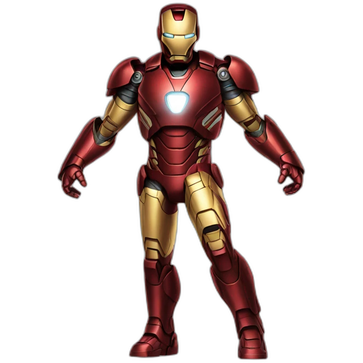 fullbody iron man emoji