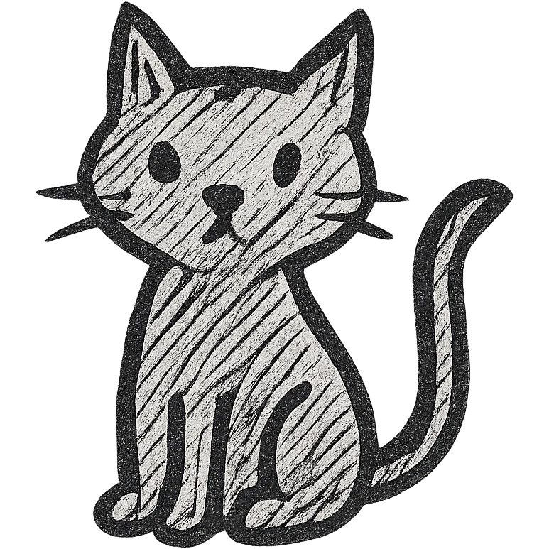 black cat emoji