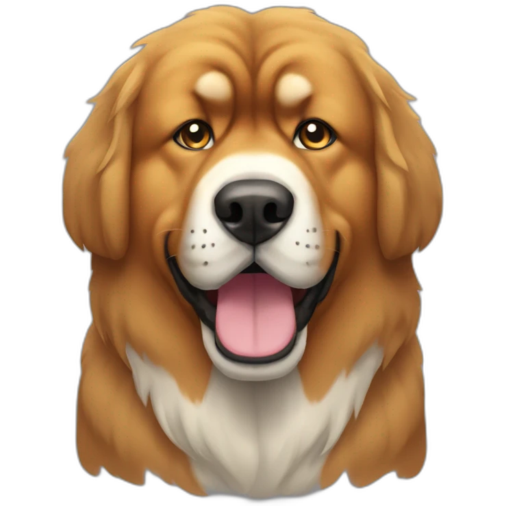 Tibetan Mastiff Dog emoji