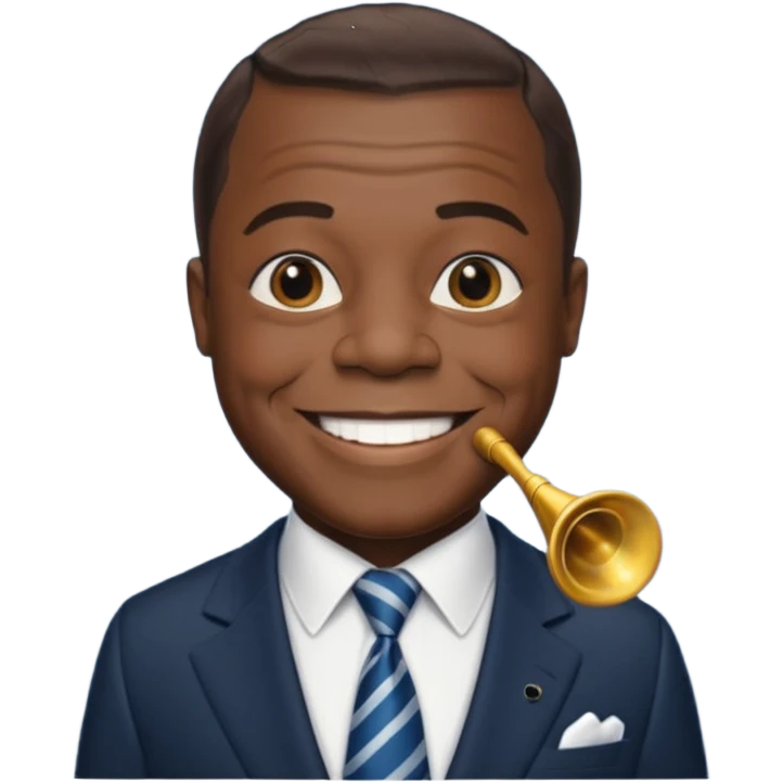 Louis Armstrong emoji