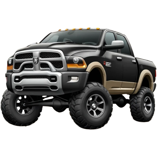 Dodge Ram Ourdoorsman Black emoji