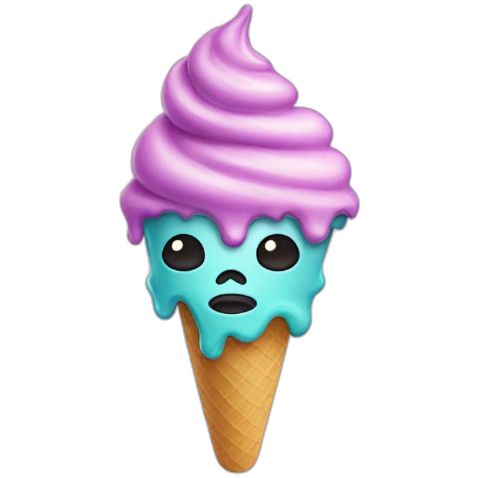 alien icecream emoji