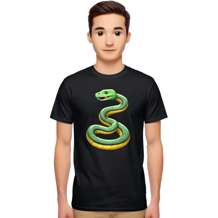 T-shirt that says Snakepit Skatepark  emoji