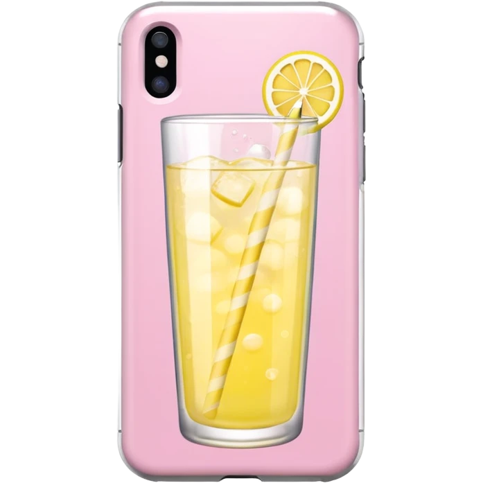 Pink lemonade iphone emoji