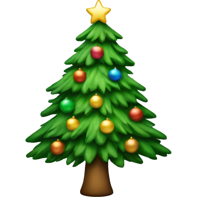 Christmas tree emoji