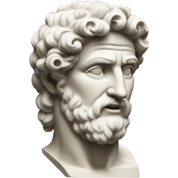 Ancient Greek statue of David emoji