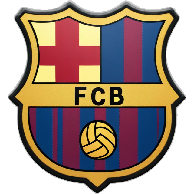 Escudo del barça emoji