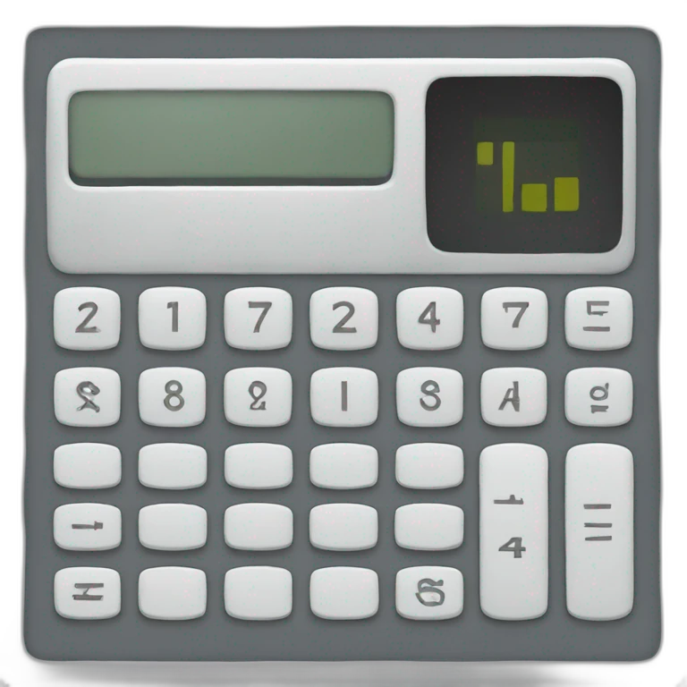 a calculator emoji