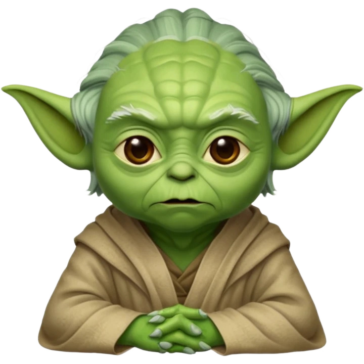 Yoda from starvwars emoji