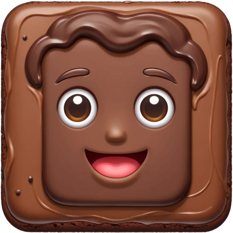 brownie emoji