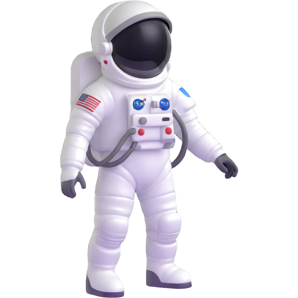 astronaut in space emoji