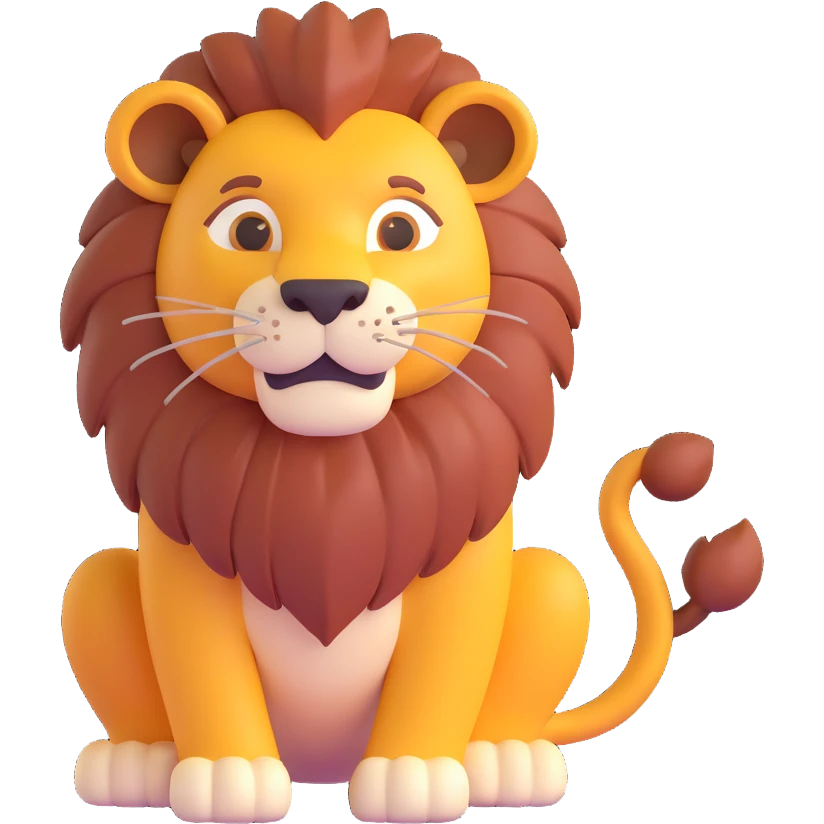 Lion emoji