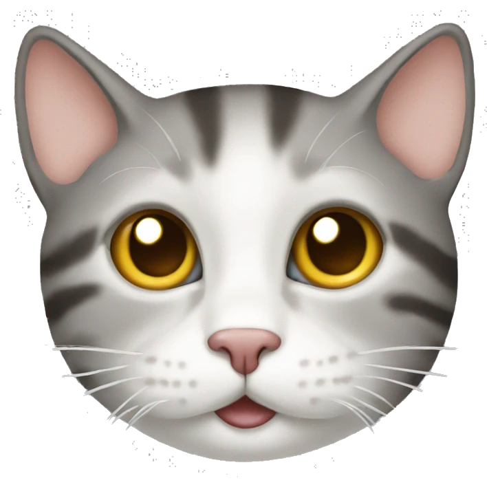 cat with milk dripping from whiskers emoji