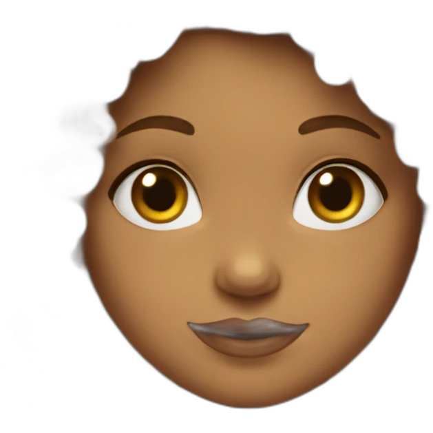 curly girl emoji