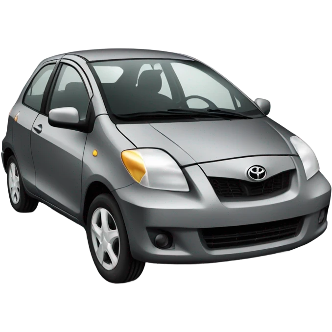 2006 toyota yaris grey emoji
