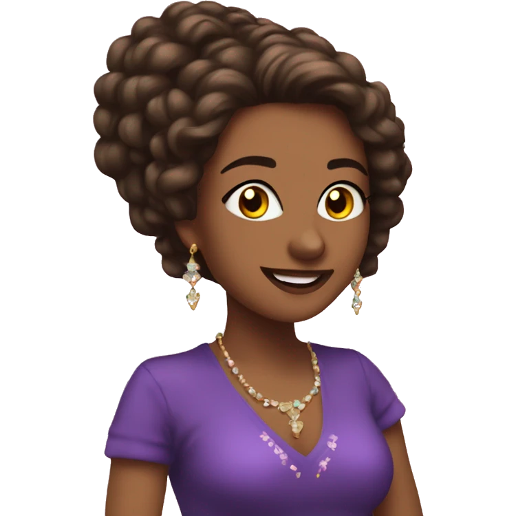 Amigas de fiesta y con brillitos  emoji