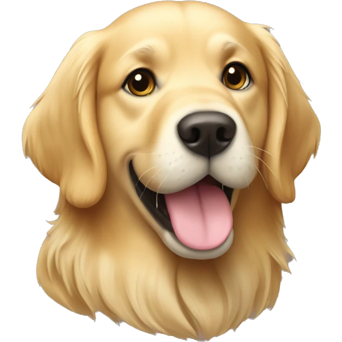 Golden retriever Dog￼ emoji