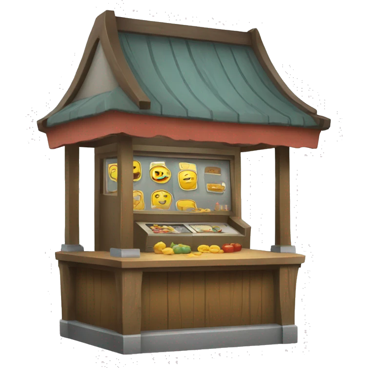 selfordering kiosk emoji