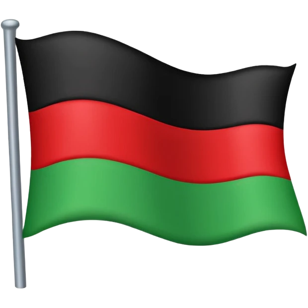 🇹🇬 du noir à la place du vert et du rouge à la place du jaune  emoji