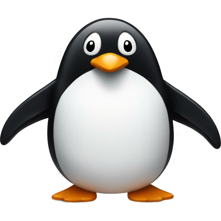 penguin hitting the griddy emoji