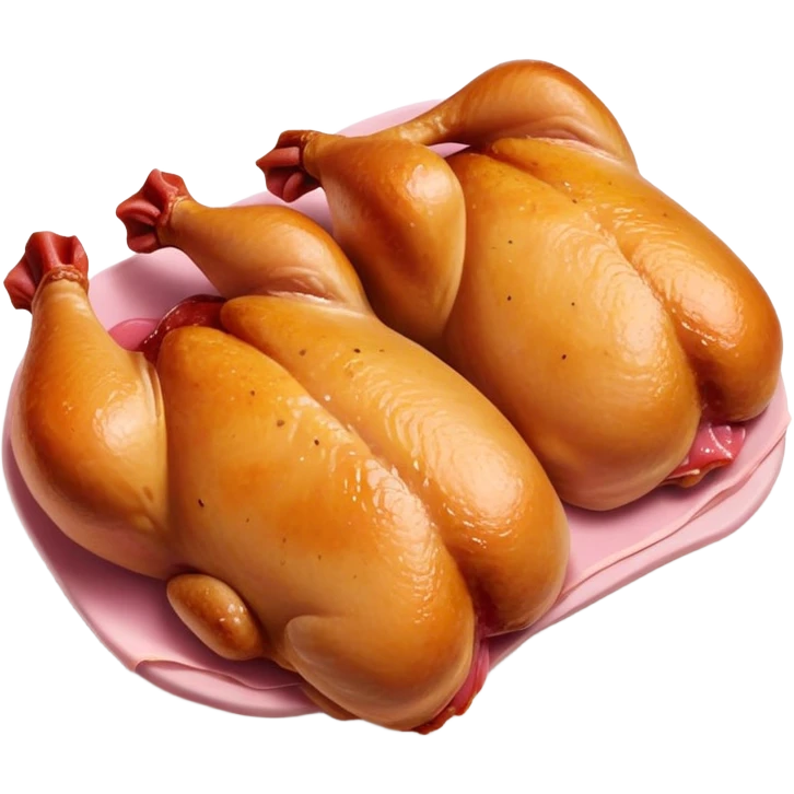 chicken thighs meat emoji