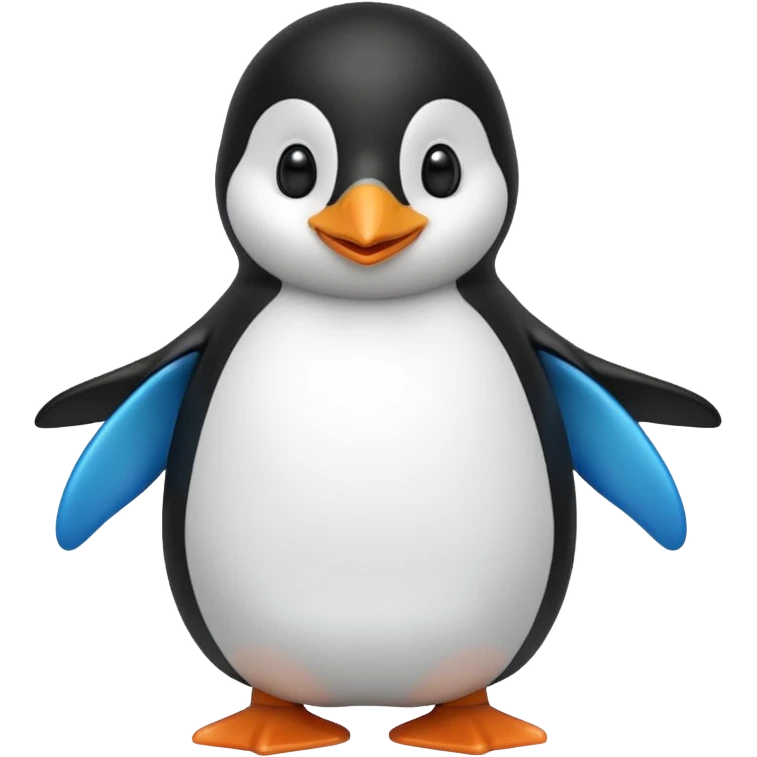 linux tux emoji