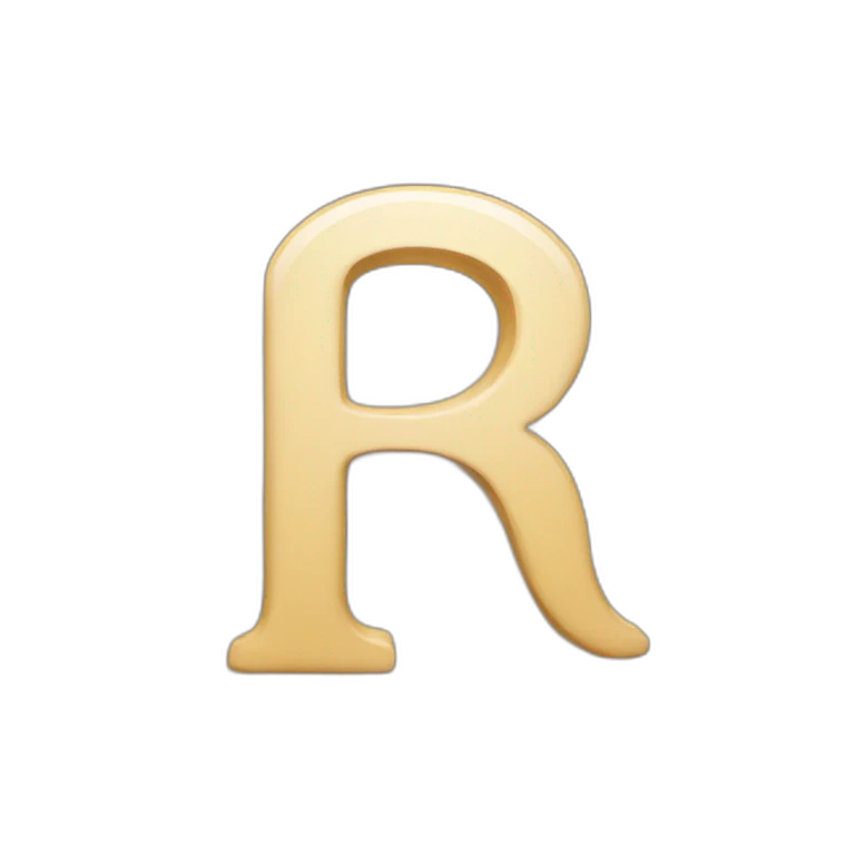 Small Letter r emoji