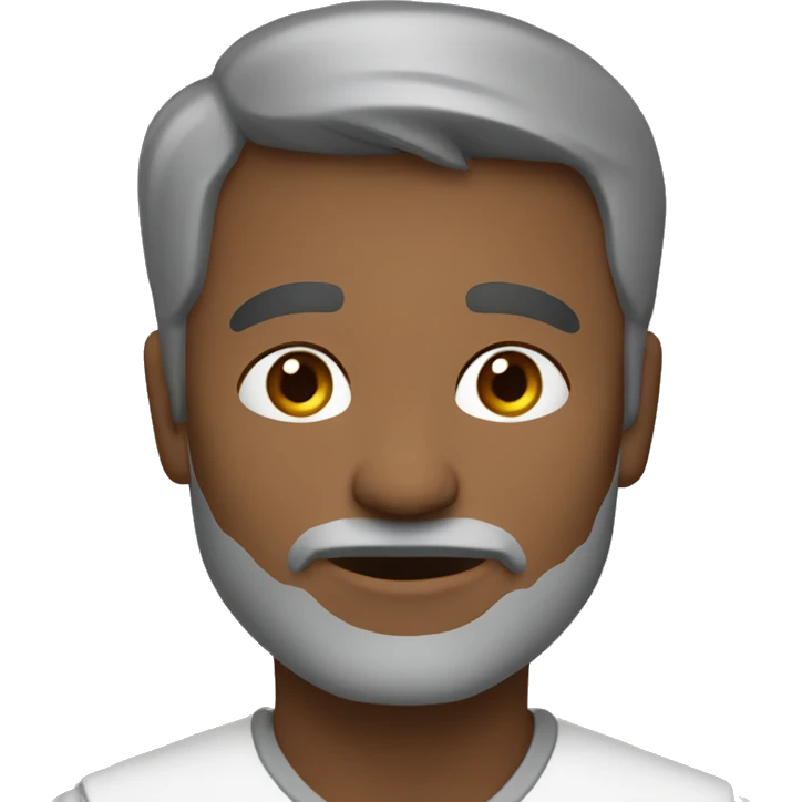 Коричневый пудель emoji