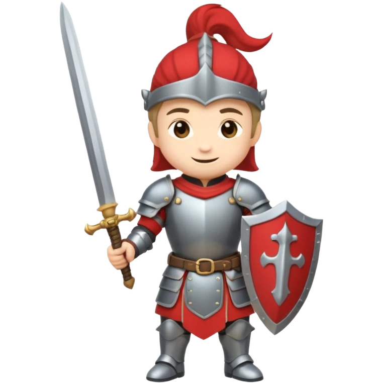 castle-guard, chibi full body emoji
