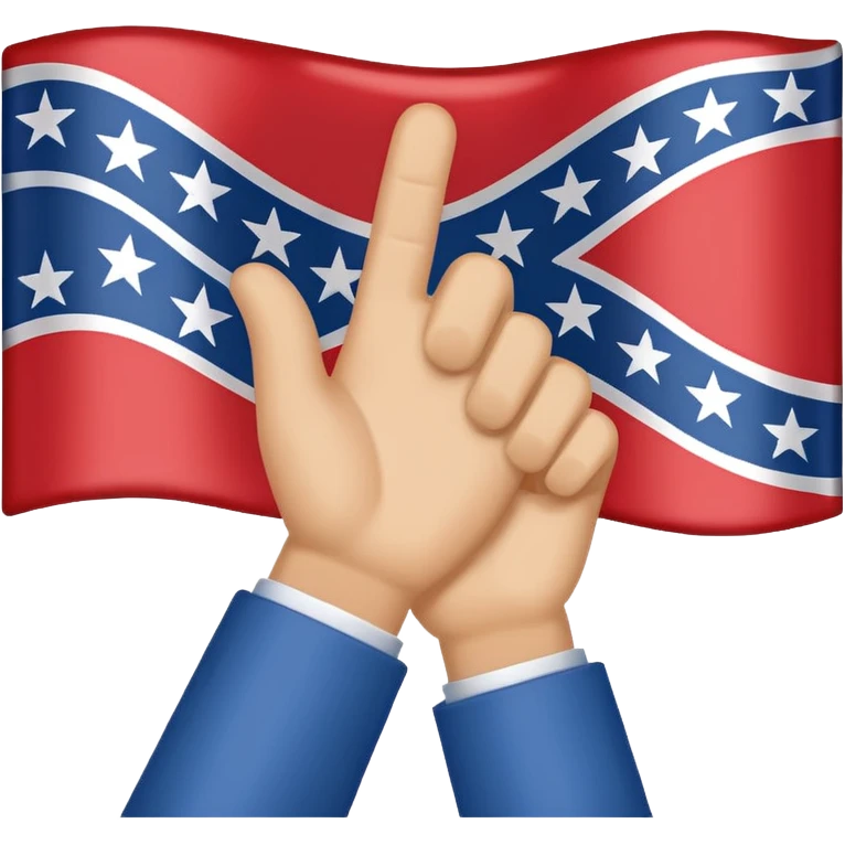 Confederate flag emoji