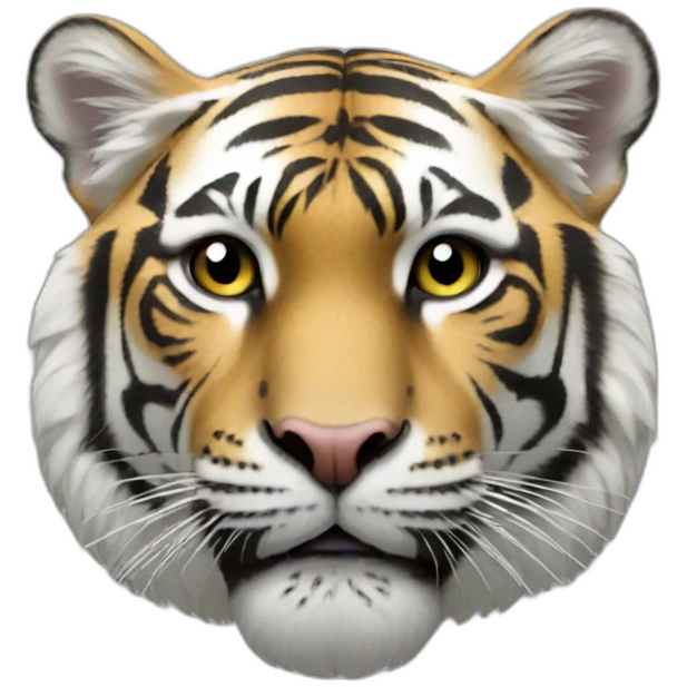 tigre blanc emoji