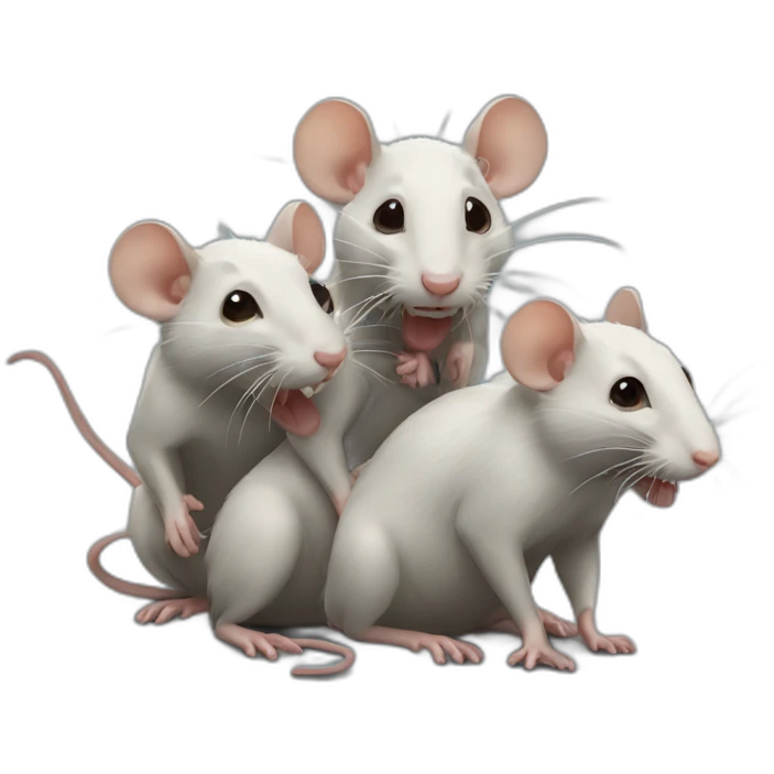 four rats emoji
