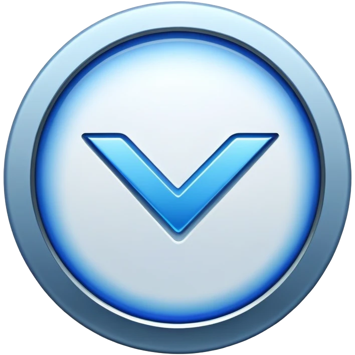 Blue tick of facebook emoji